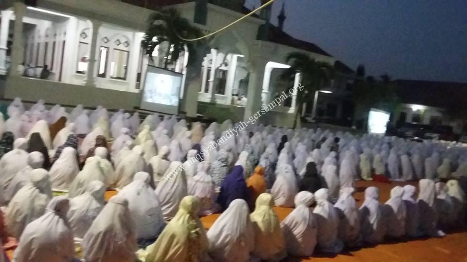 PP. Darul Ulum II Al-Wahidiyah Gersempal Omben Sampang, dipenuhi oleh Jama'ah SITQON