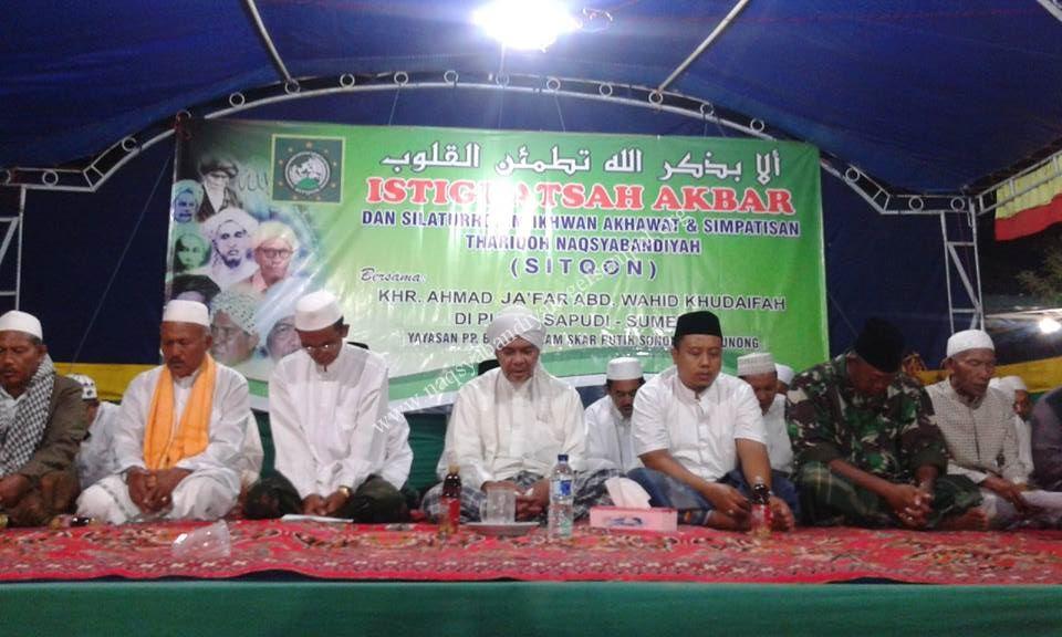 Kegiatan Istighotsah Akbar SITQON Sapudi di Pesantren Baitus Salam