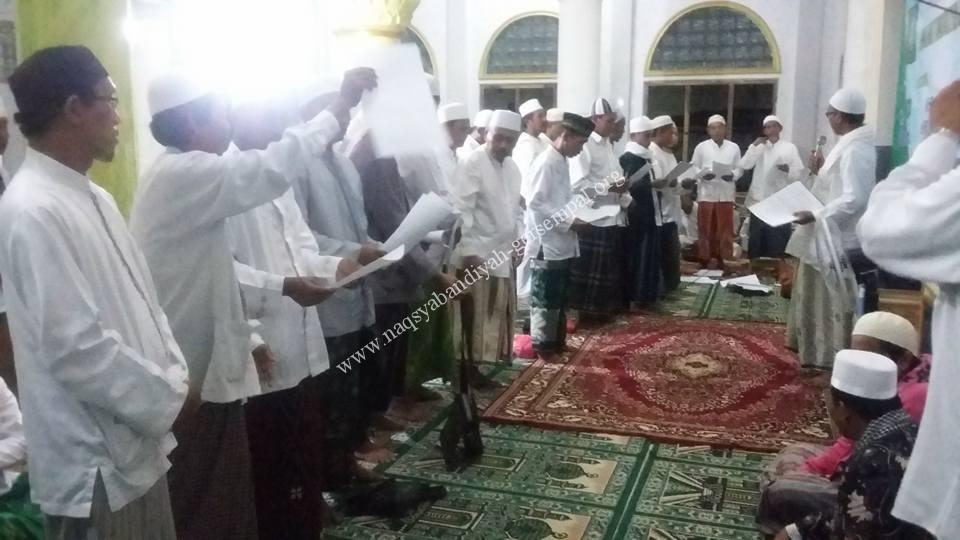 Pengurus Sedang membaca Ikrar SITQON