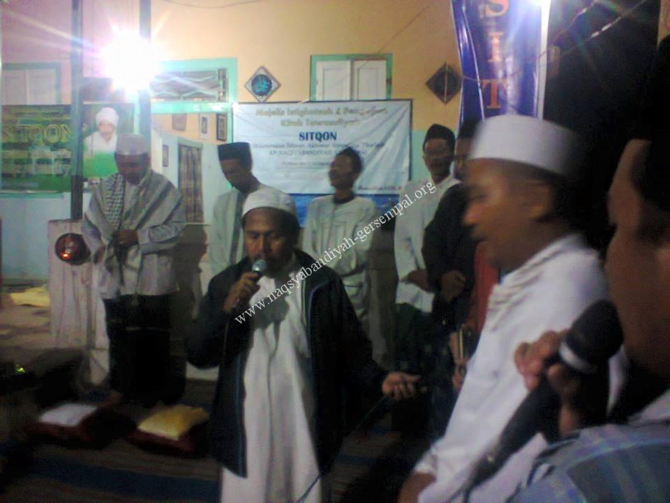 Tampak Jajaran Pengurus Cabang SITQON Lumajang memimpin acara bulanan