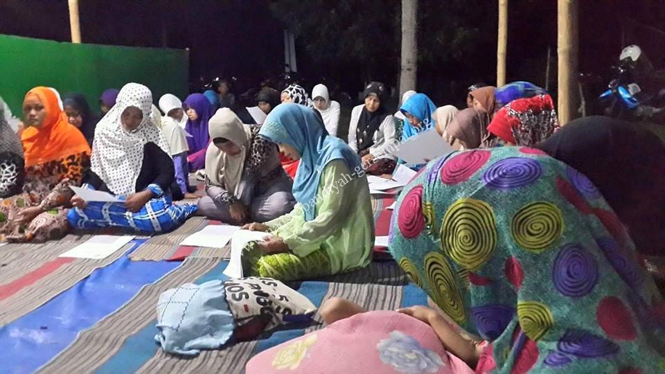 Akhowat dan Simpatisan Naqsyabandiyah Gersempal untuk Wilayah Lumajang mengikuti kegiatan SITQON Lumajang