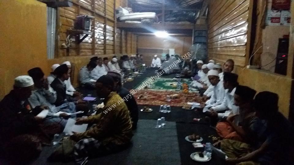 Tampak jama'ah SITQON Bali mengikuti kegiatan di Nusa Dua