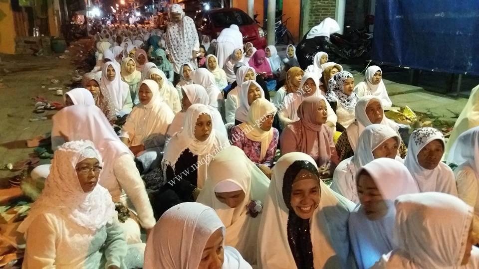 Tampak Akhowat dan Simpatisan SITQON Surabaya dan IS'AD II Al-Wahidiyah