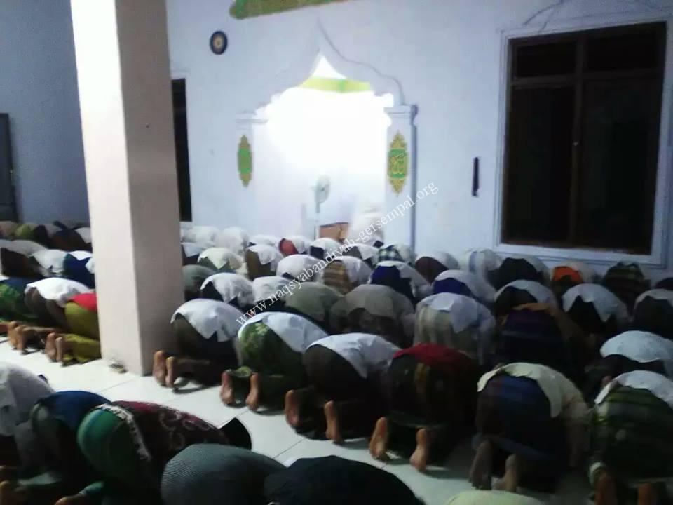 Tampak Ikhwan Kojuk Jangkar Bangkalan mengikuti kegiatan SITQON