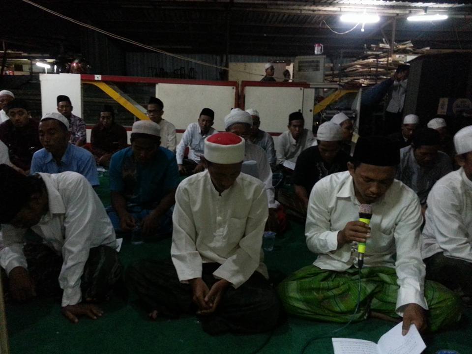 kediaman Bpk. Moch. Sa'i Jl. Raya Pedongkelan Jakarta Utara ditempati kegiatan SITQON